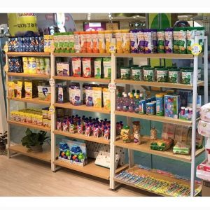 Floor standing advertising boutique racks retail display