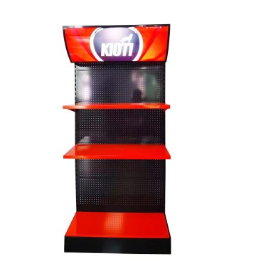 Metal Oil Lubricant Display Rack